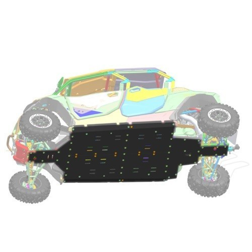 Plastic skid plate CFMOTO ZFORCE 950 SPORT-4