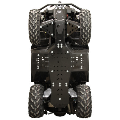 Skid plate full set (plastic): CanAm G2 Outlander MAX: 650 / 850 / 1000: (2017-2018)