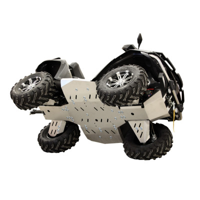 Skid plate full set (aluminium): CFMOTO CFORCE 550: CFORCE 600 (2019)
