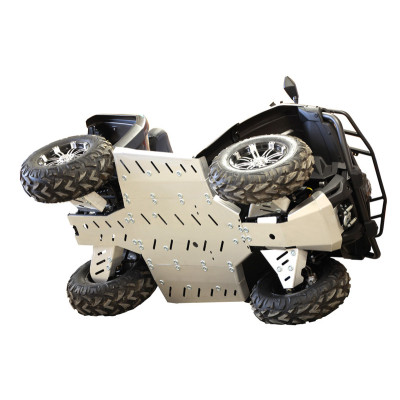 Skid plate full set (aluminium): CFMOTO CFORCE 450-L / 520-L: CFMOTO CFORCE 400 HO 2 UP