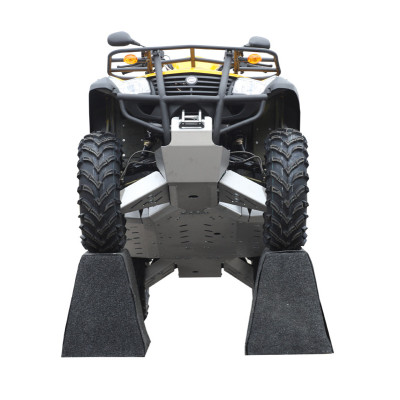 Skid plate full set (aluminium): CFMOTO CFORCE X5A / X6A