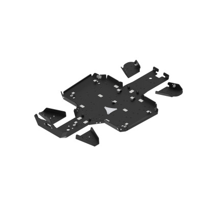 Skid plate full set (plastic): CFMOTO CFORCE 625 Touring: CFORCE 600 Touring (2020+)