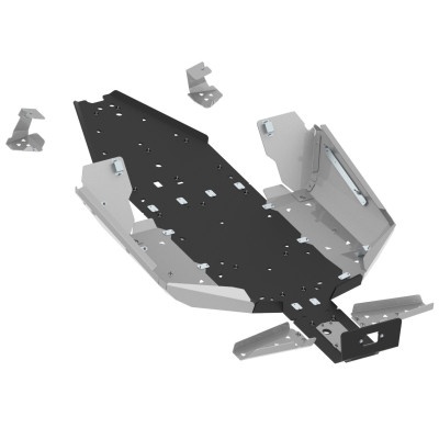 Skid plate full set (aluminium/plastic): ZFORCE 1000 Sport: ZFORCE 950 Sport