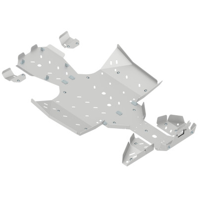 Skid plate full set (aluminium / economy set): CFMOTO CFORCE 850: CFORCE 800 XC (in USA): CFORCE 1000 OVERLAND
