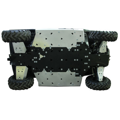 Skid plate full set (aluminium/plastic): CFMOTO UFORCE 600