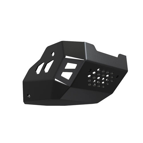 CFMOTO 450MT aluminum engine lower panel - black