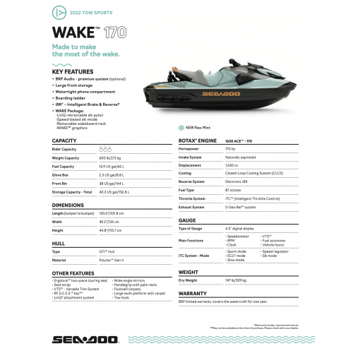SEA-DOO Wake 170 2020