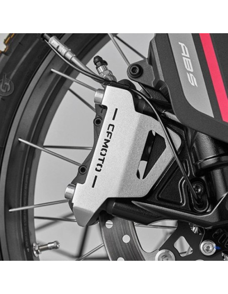 CFMOTO 450MT front brake caliper steel guard