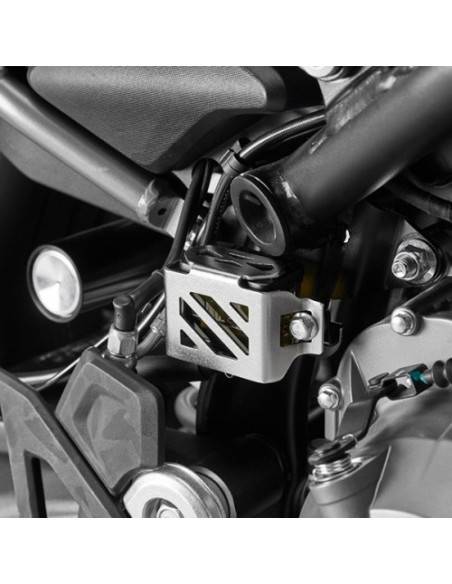 CFMOTO 450MT rear brake reservoir steel guard