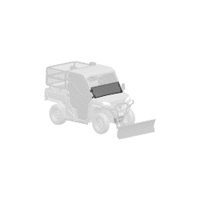 Half Windshield Assembly (Poly) U10 & U10 XL