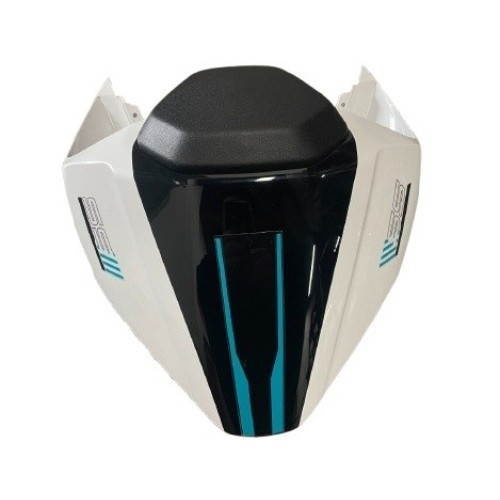 Sa spate racing alb/negru 450SS