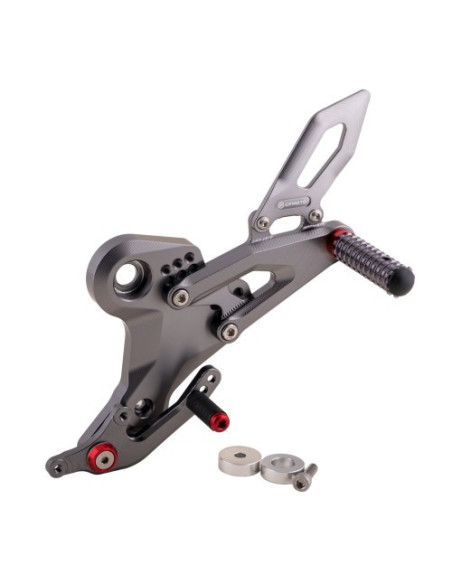Left raised foot pedal titanium 450SR