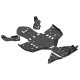 IRON BALTIC Set complet Skidplate (plastic) CanAm G2 Renegade X xc 2023+