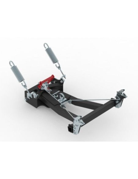 Front-mount push tubes quick attach (regular mount)