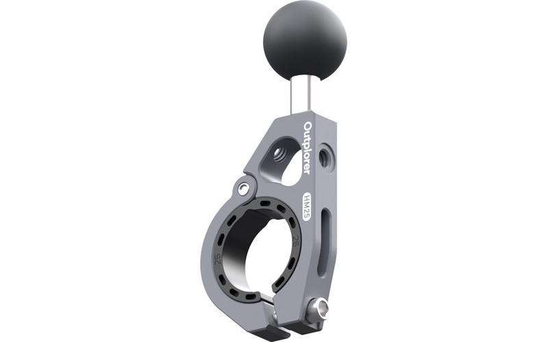 OUTPLORER Handlebar Mount with 1'' Ball HM25