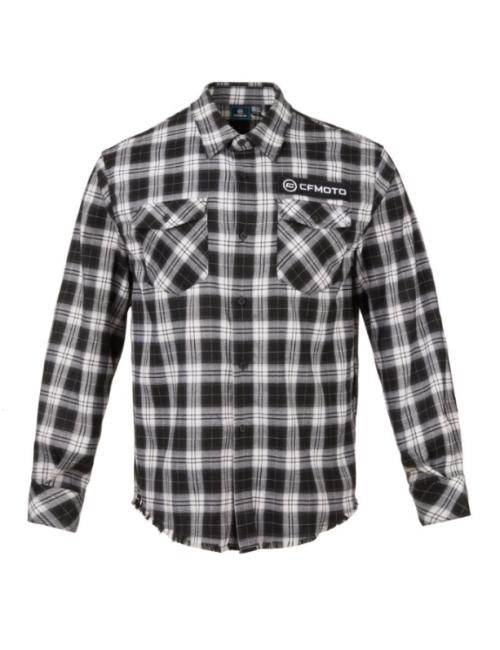 Male Black - White Checked Blouse