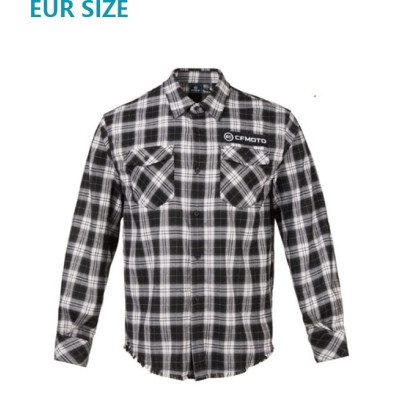 Male Black - White Checked Blouse