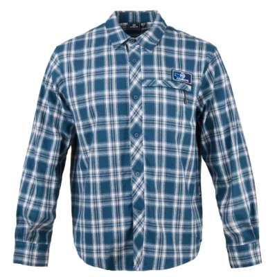 Male Blue - White Checked Blouse