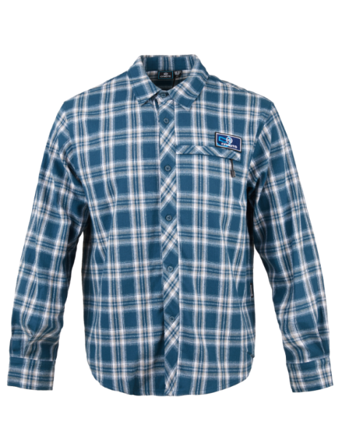 Male Blue - White Checked Blouse