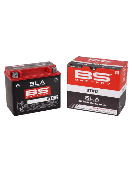 BS BATTERY SLA Max Battery Maintenance Free Factory Activated - BTX12 (FA)