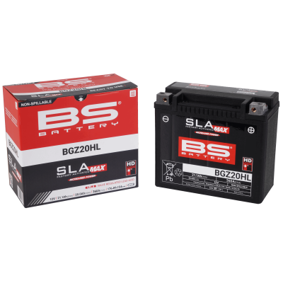 BS BATTERY SLA Max Battery Maintenance Free Factory Activated - BGZ20HL