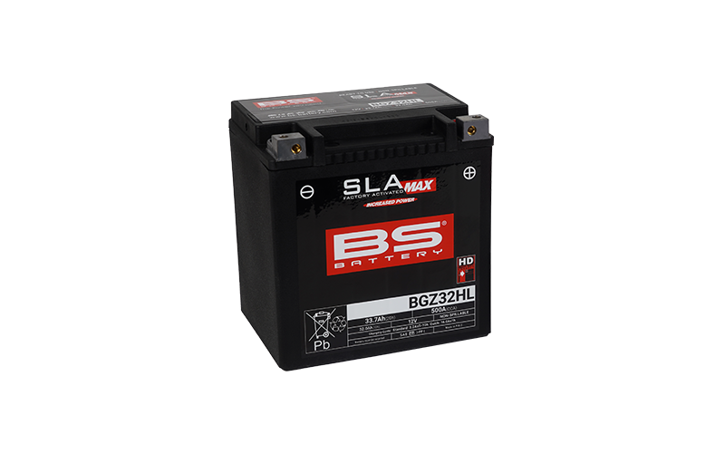 BS BATTERY SLA Max Battery Maintenance Free Factory Activated - BGZ32HL