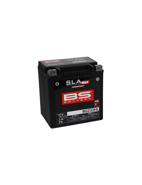 BS BATTERY SLA Max Battery Maintenance Free Factory Activated - BGZ32HL