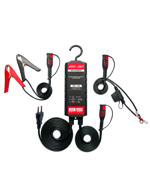 BS BATTERY BS30 Smart Battery Charger - 12V 3A