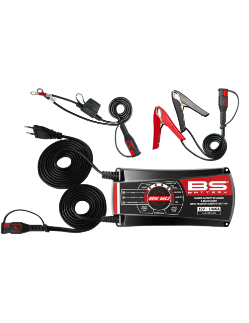 BS BATTERY BS60 Pro-Smart Battery Charger - 12V 1/4/6A