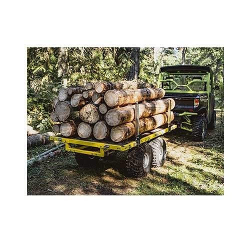 Log Bolsters water tank installation module