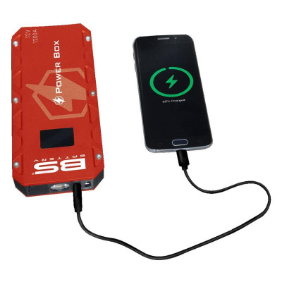 BS BATTERY Power Box PB-02 Battery Jump Starter with USB Charger