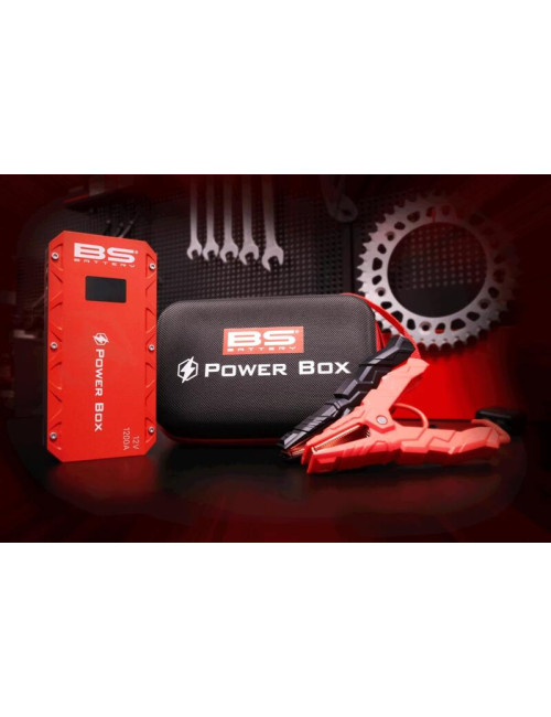 BS BATTERY Power Box PB-02 Battery Jump Starter with USB Charger
