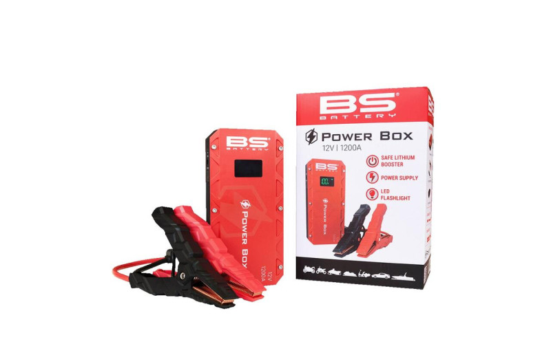 BS BATTERY Power Box PB-02 Battery Jump Starter with USB Charger