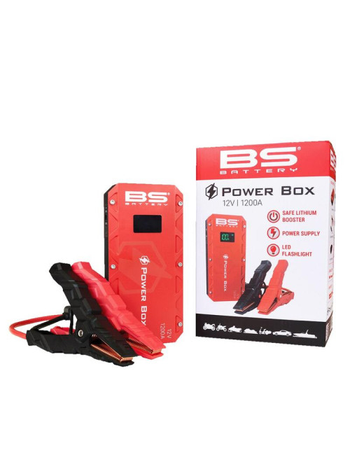 BS BATTERY Power Box PB-02 Battery Jump Starter with USB Charger