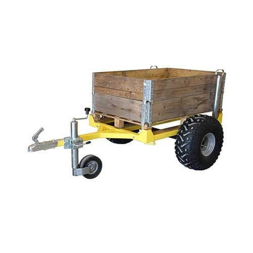 Tank trailer / Iron Baltic pallet trailer