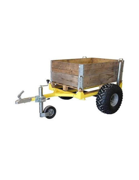 Tank trailer / Iron Baltic pallet trailer