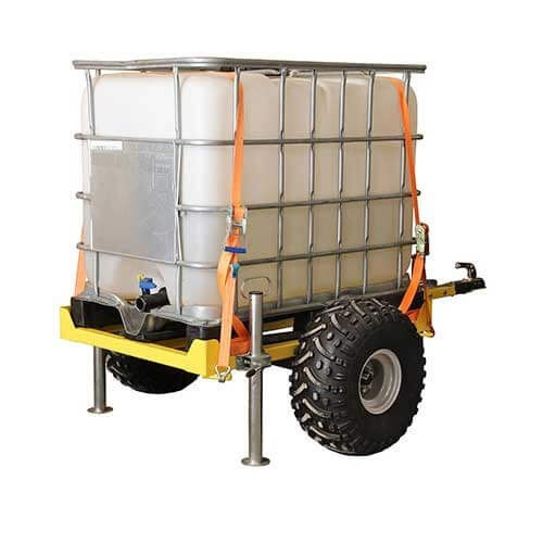 Tank trailer / Iron Baltic pallet trailer