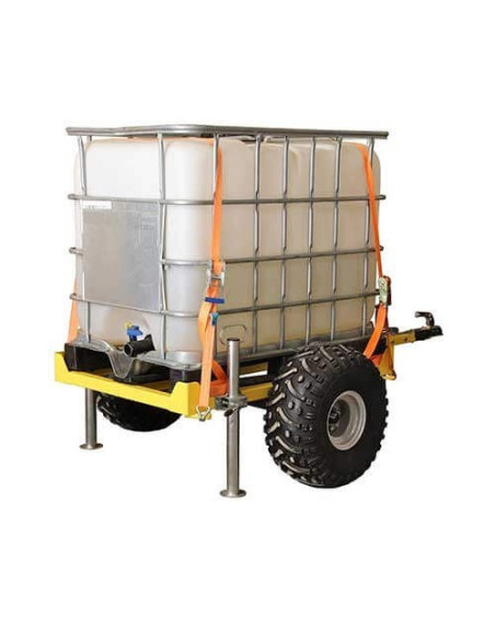 Tank trailer / Iron Baltic pallet trailer