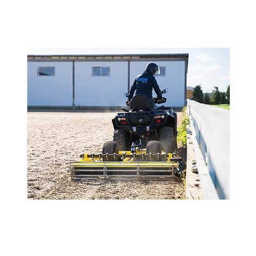 Iron Baltic riding arena leveler / care
