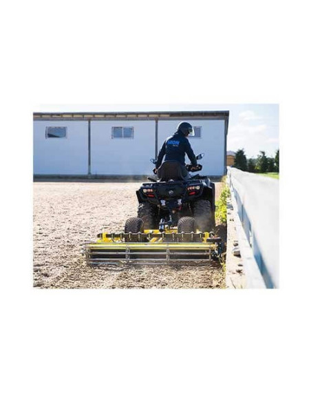 Iron Baltic riding arena leveler / care