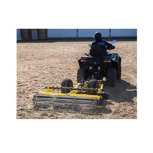 Iron Baltic riding arena leveler / care