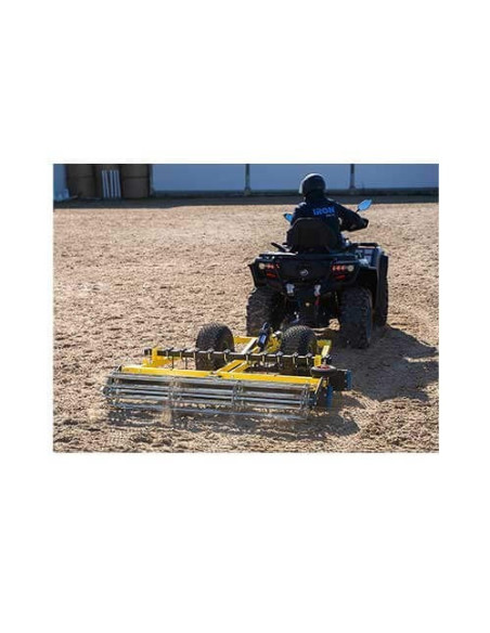 Iron Baltic riding arena leveler / care