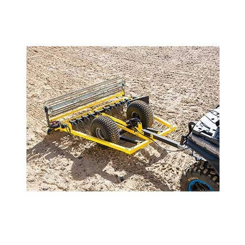 Iron Baltic riding arena leveler / care