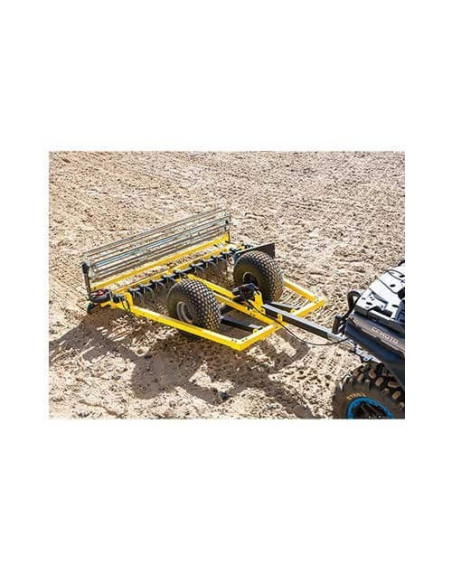 Iron Baltic riding arena leveler / care