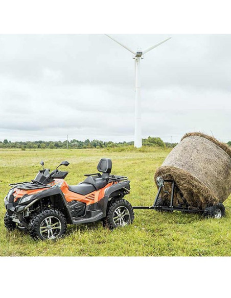 Iron Baltic hay bale trailer