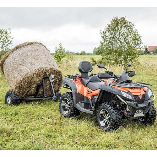 Iron Baltic hay bale trailer