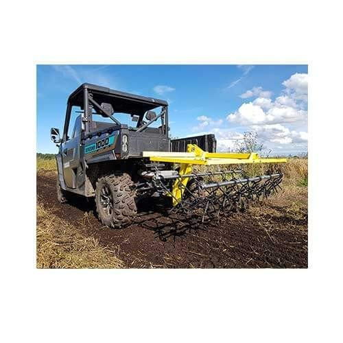 Iron Baltic towable harrow