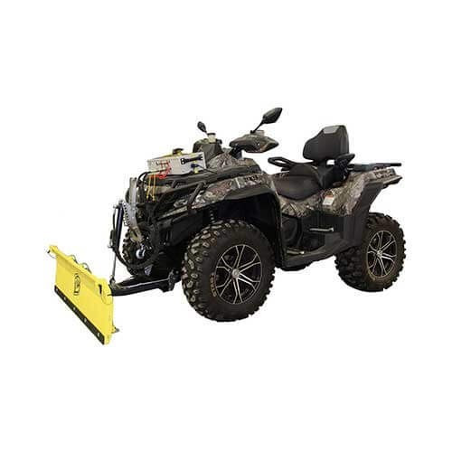 2 in 1 modular plow bucket with Iron Baltic hydraulic dump