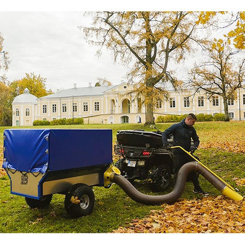 Iron Baltic leaf vacuum cleaner