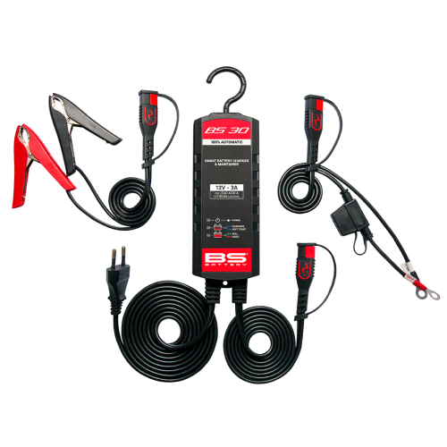 BS BATTERY BS30 Интелигентно Зарядно Устройство за Батерии - 12 V 3 A